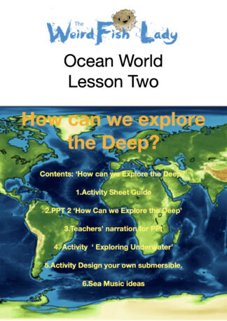 Recommended LESSON PLAN Materials for Year FOUR - Ocean World Lesson 2- 'Exploring the Oceans'
