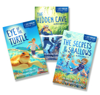 Lucy Morgan Series (Set of 3 books - Eye of the Turtle, The Secrets of the Shallows & The Hidden Cave)